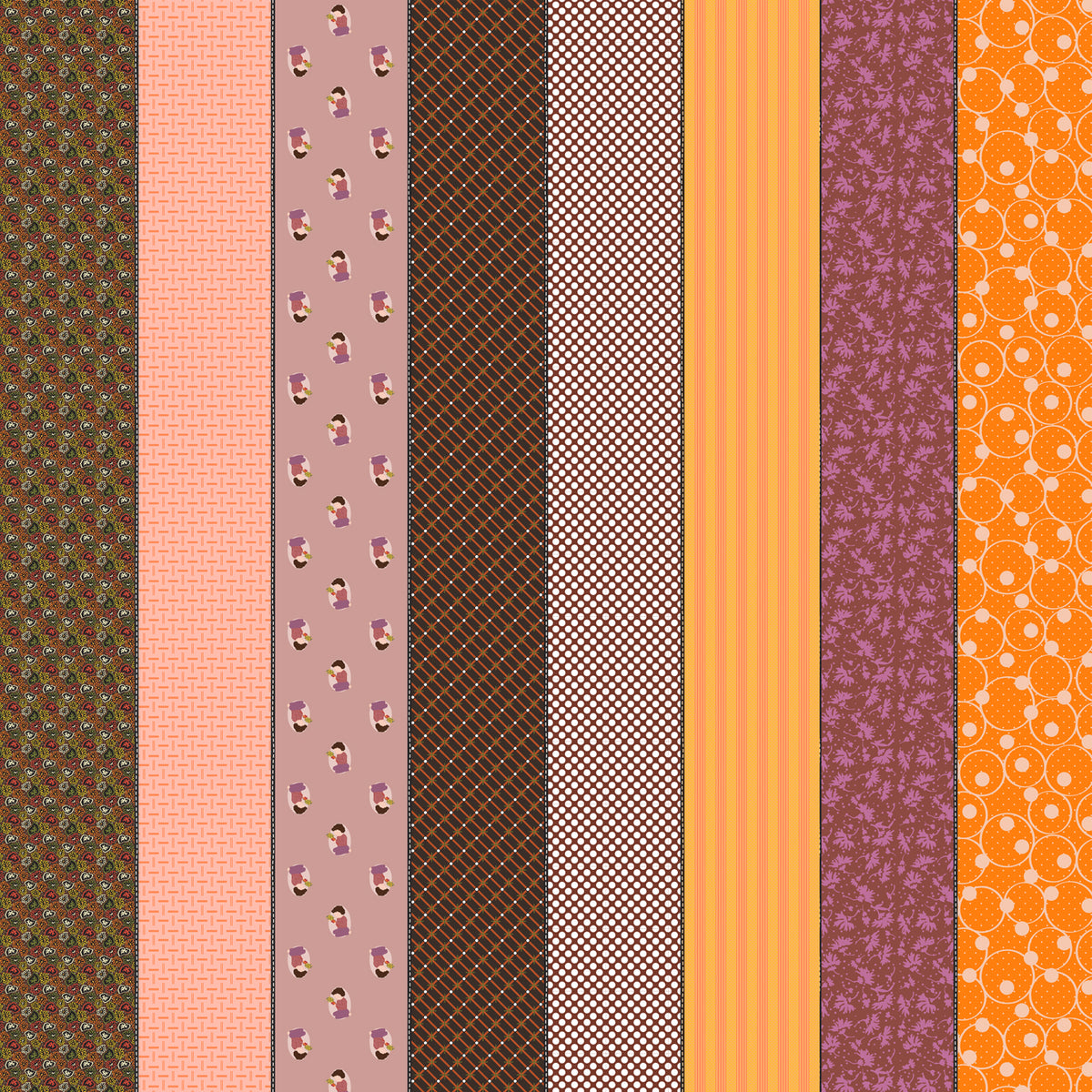Gathered Lollies Precuts HAZEL Colourway- PREORDER