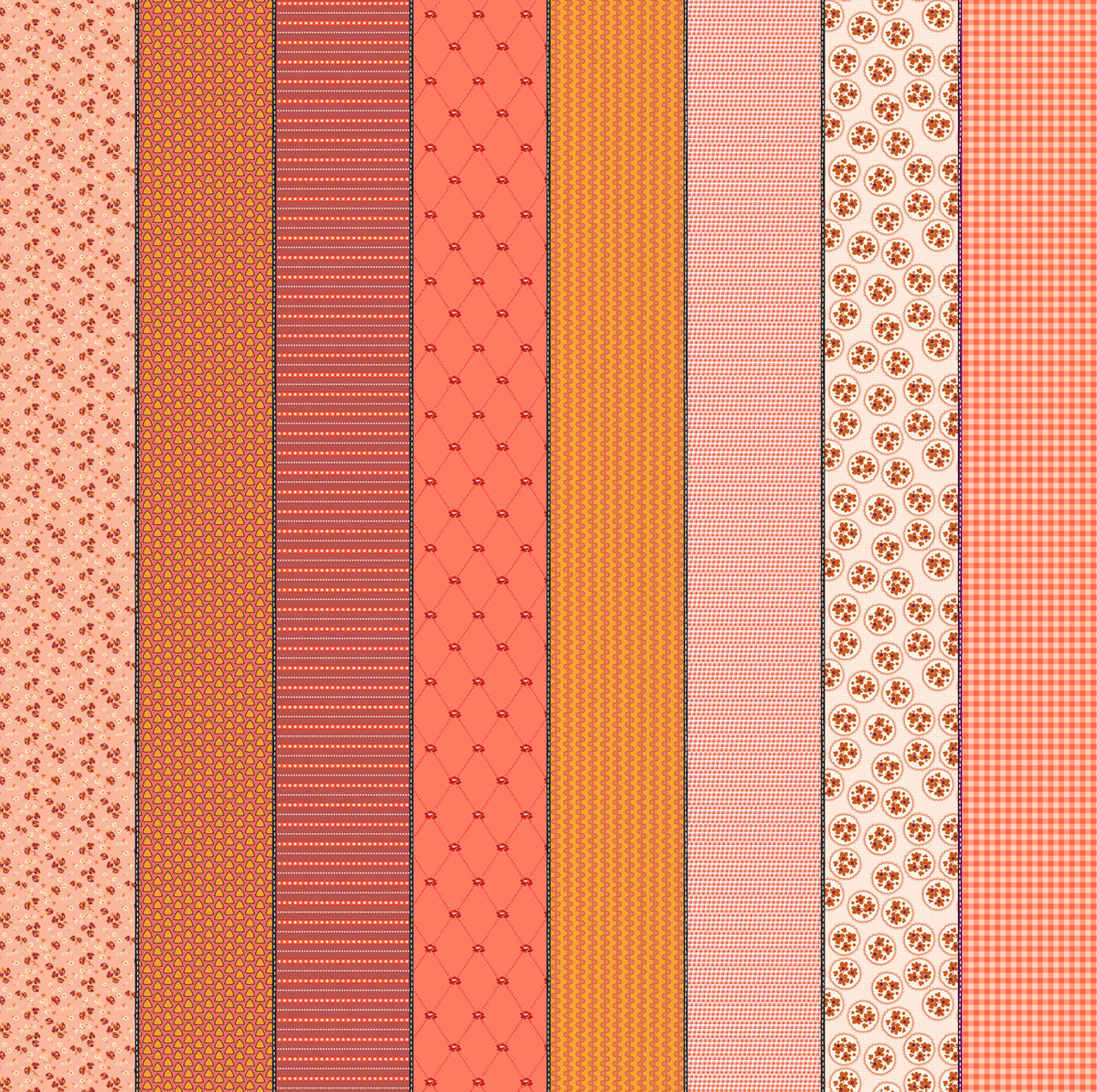 Gathered Lollies Precuts HAZEL Colourway- PREORDER