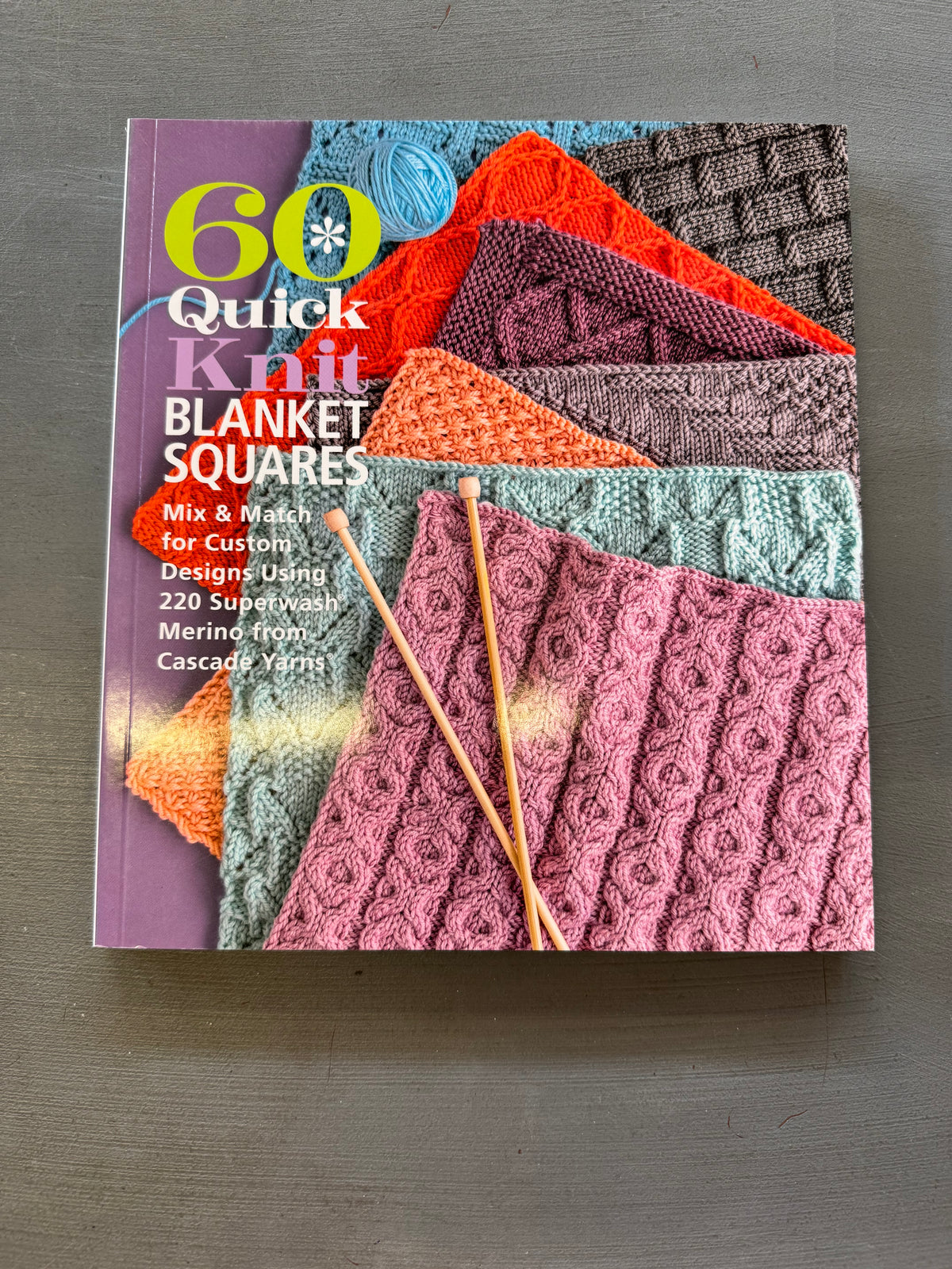 60 Quick Knit Blanket Squares